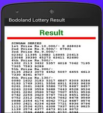Bodoland Lottery Result Premium Apk